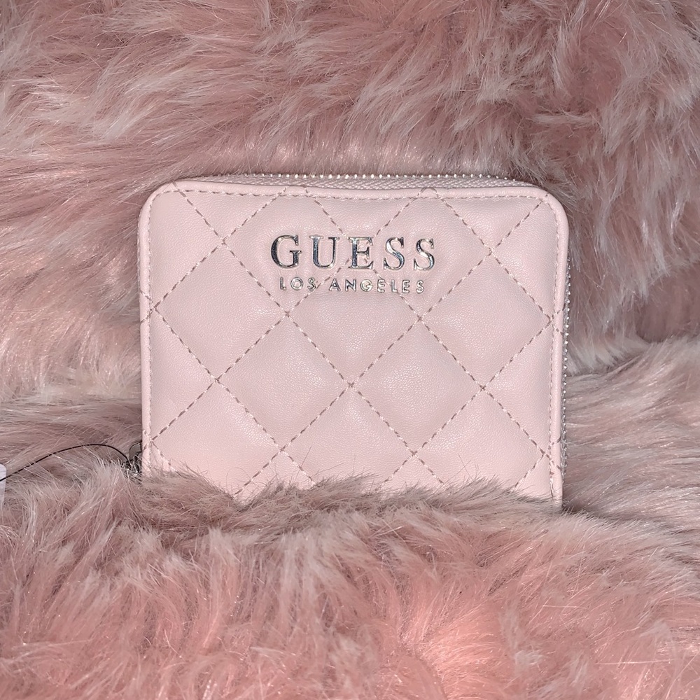 Pink Guess wallet
